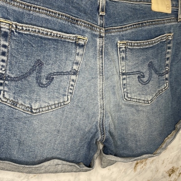 AG Adriano Goldschmied The Hailey Ex-Boyfriend no Roll-Up Shorts l SIZE 27R - Picture 4 of 9